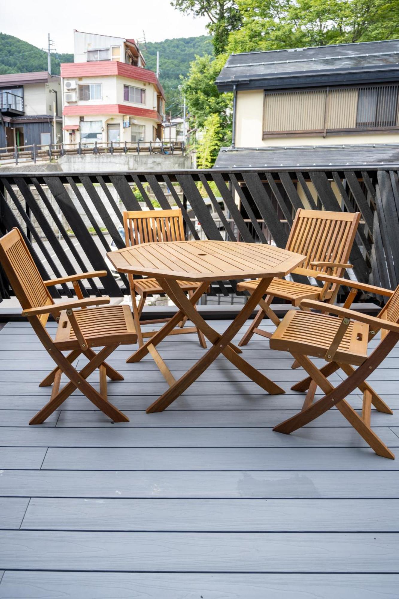Tanuki Nozawa Hotell Eksteriør bilde